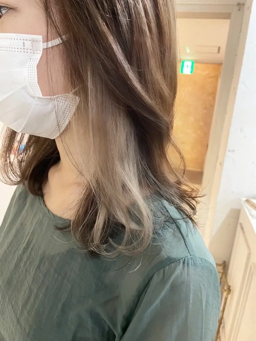 カラー ヘアカラー トリートメント kokoro/ レイヤーstyle✭のヘアスタイル