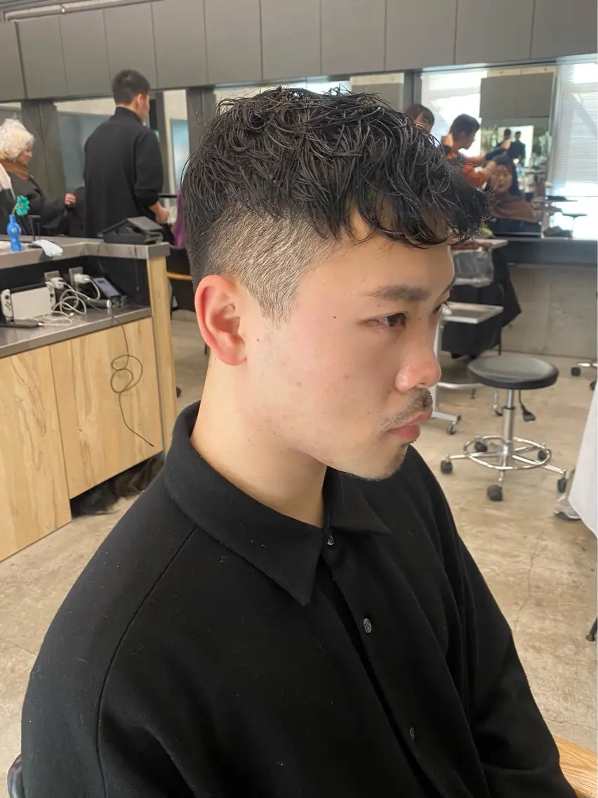 ショート メンズ カット 村田 りょうやのヘアスタイル