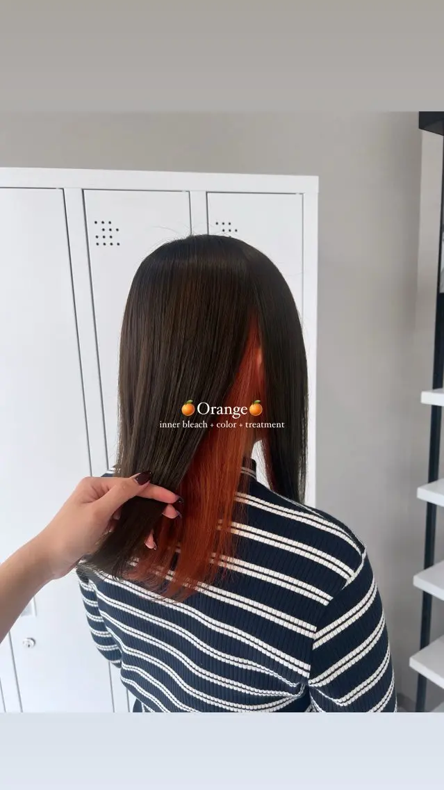 ミディアム カラー ヘアアレンジ ヘアカラー トリートメント 🩰‎暖色特化 / 𝐒𝐚𝐤𝐢🤎のヘアスタイル
