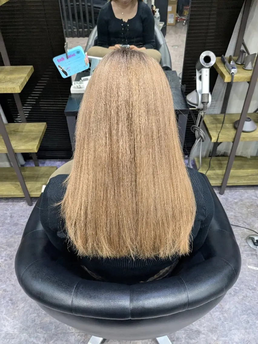 カラー 多田 遥香のヘアスタイル
