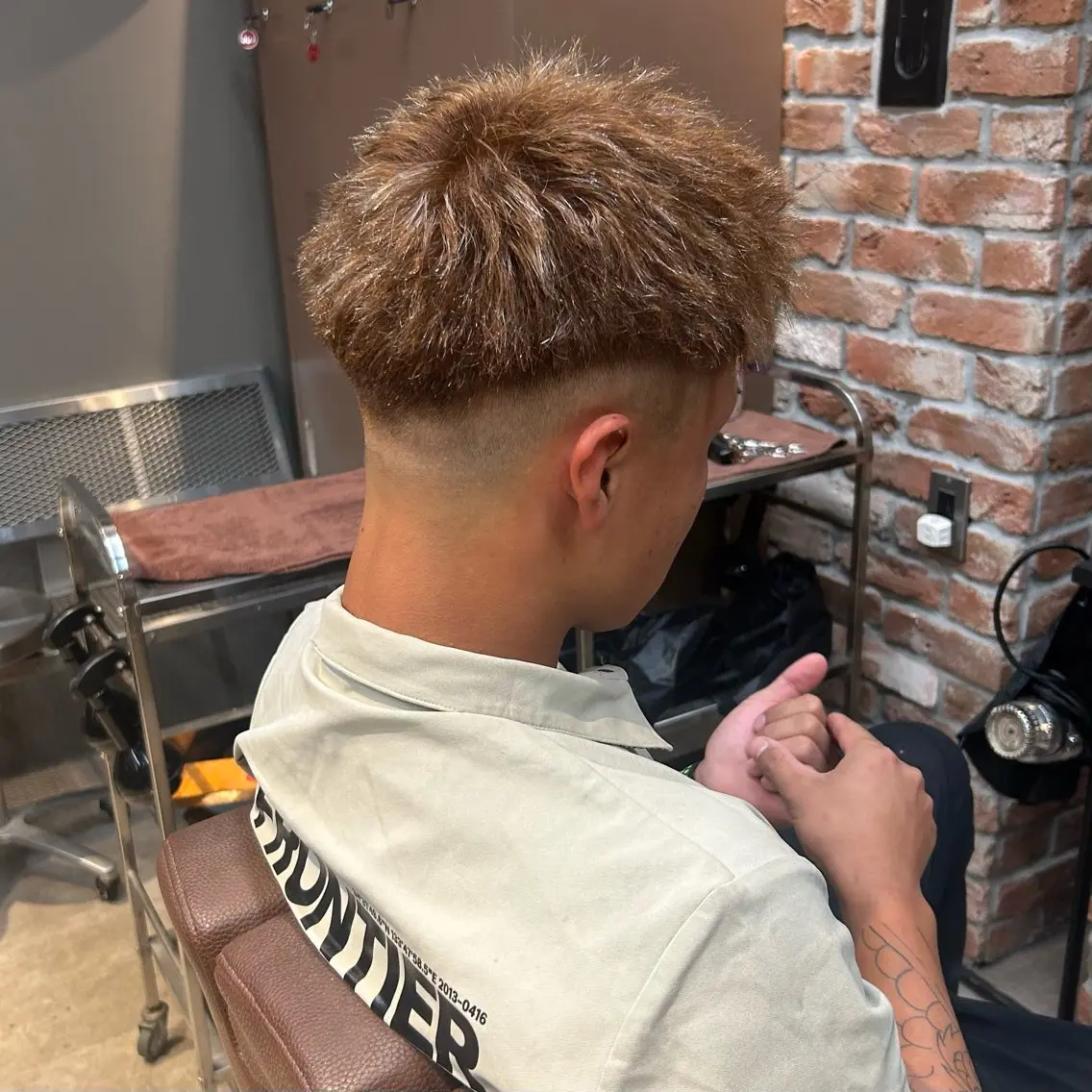 ショート メンズ フェードカット カット 💈PRO SHOP WAVE 望愛💈のヘアスタイル