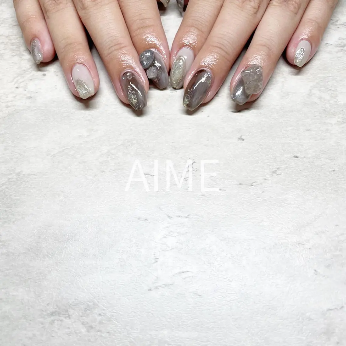 ネイル ハンドネイル AIME (momo)のネイルデザイン