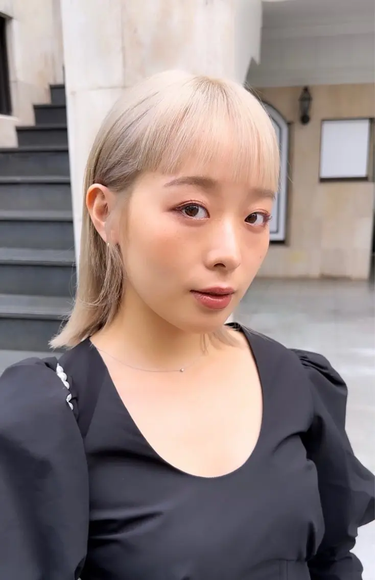 ショート カラー カット ヘアカラー トリートメント ヘッドスパ 韓国系レイヤー特化 hiroのヘアスタイル