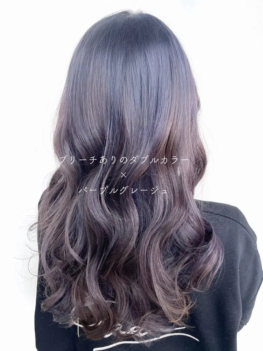 カラー ブリーチ ダブルカラー ヘアカラー SARAJU 仁川店【カラー特化】のヘアスタイル