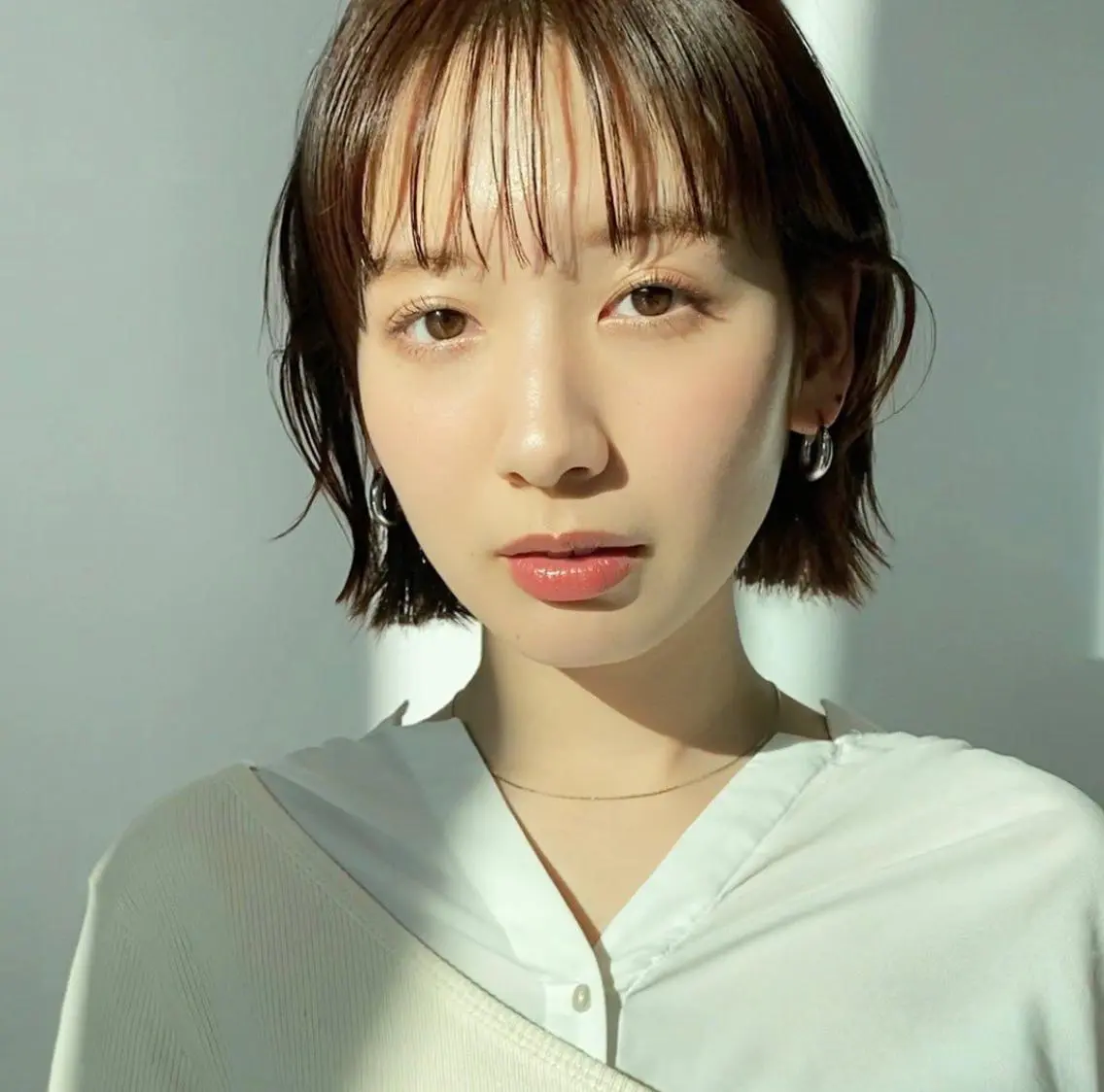 ショート カラー パーマ KONOMI スタイリストのヘアスタイル