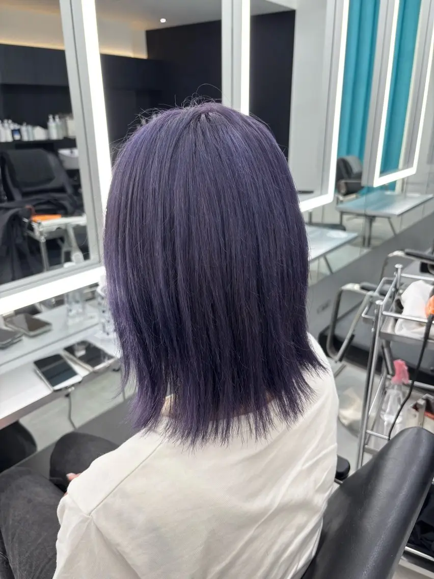 ミディアム カラー ヘアカラー TACE AYANOのヘアスタイル