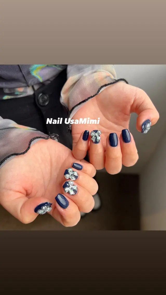ネイル ジェルネイル マグネットネイル 持ち込み ワンカラーネイル パラジェル 本町NailUsa Mimi RIKOのネイルデザイン