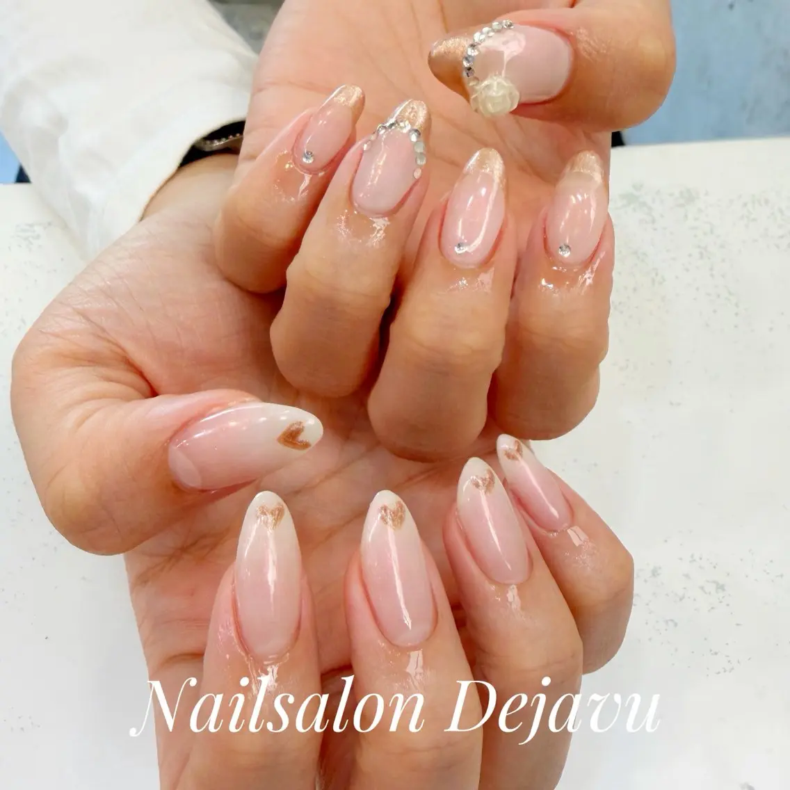 ネイル 持ち込み ハンドネイル Nail salon Dejavu 🌿のネイルデザイン