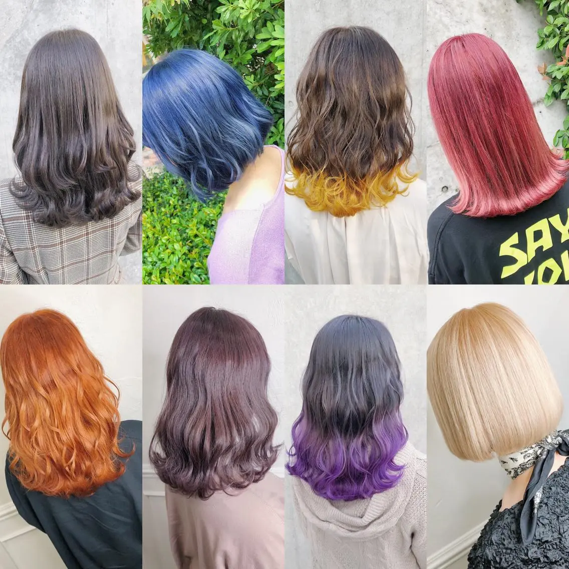 セミロング カラー ヘアアレンジ メンズスタイル ly本厚木のヘアスタイル