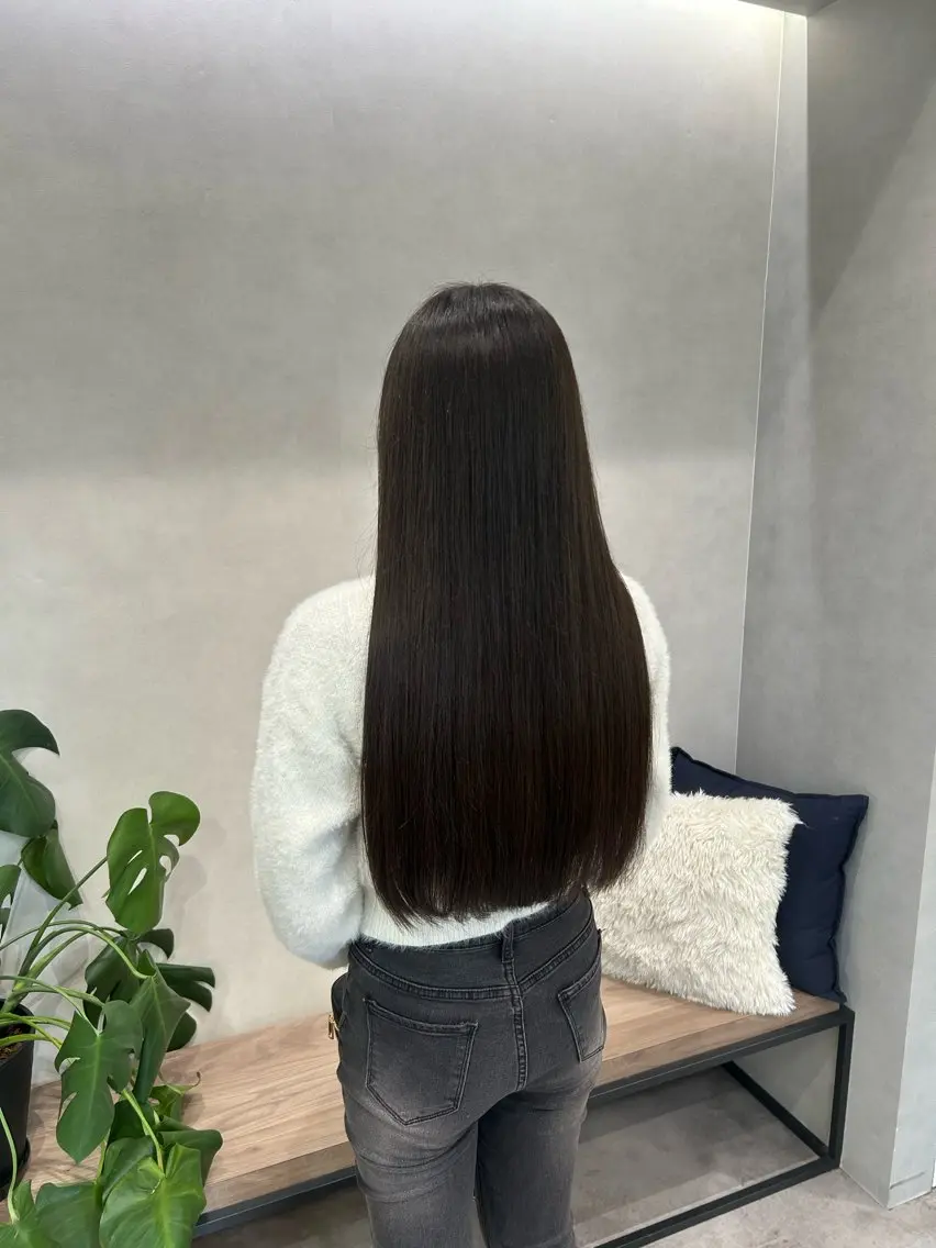 ロング おおやま ななみのヘアスタイル