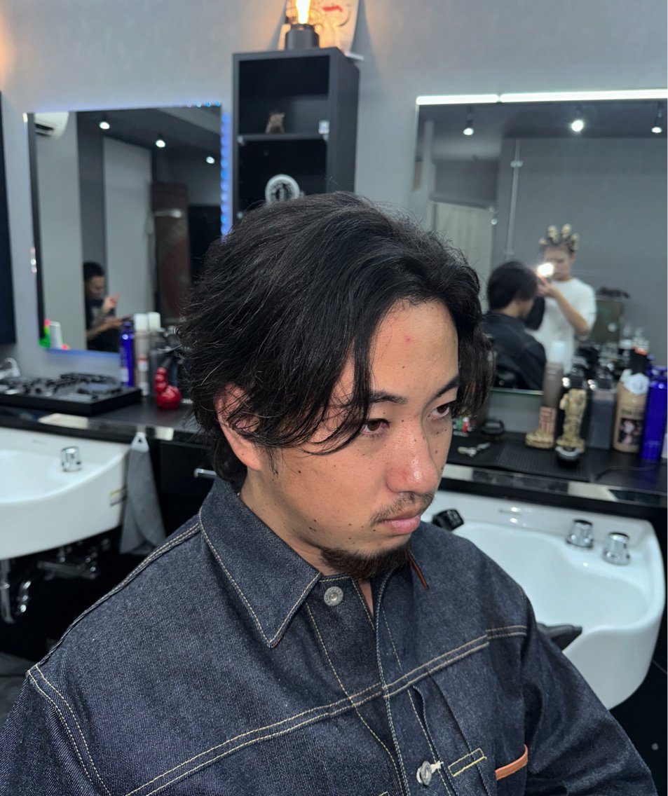 ショート メンズ センターパート 舞 RAIzE 💈のヘアスタイル