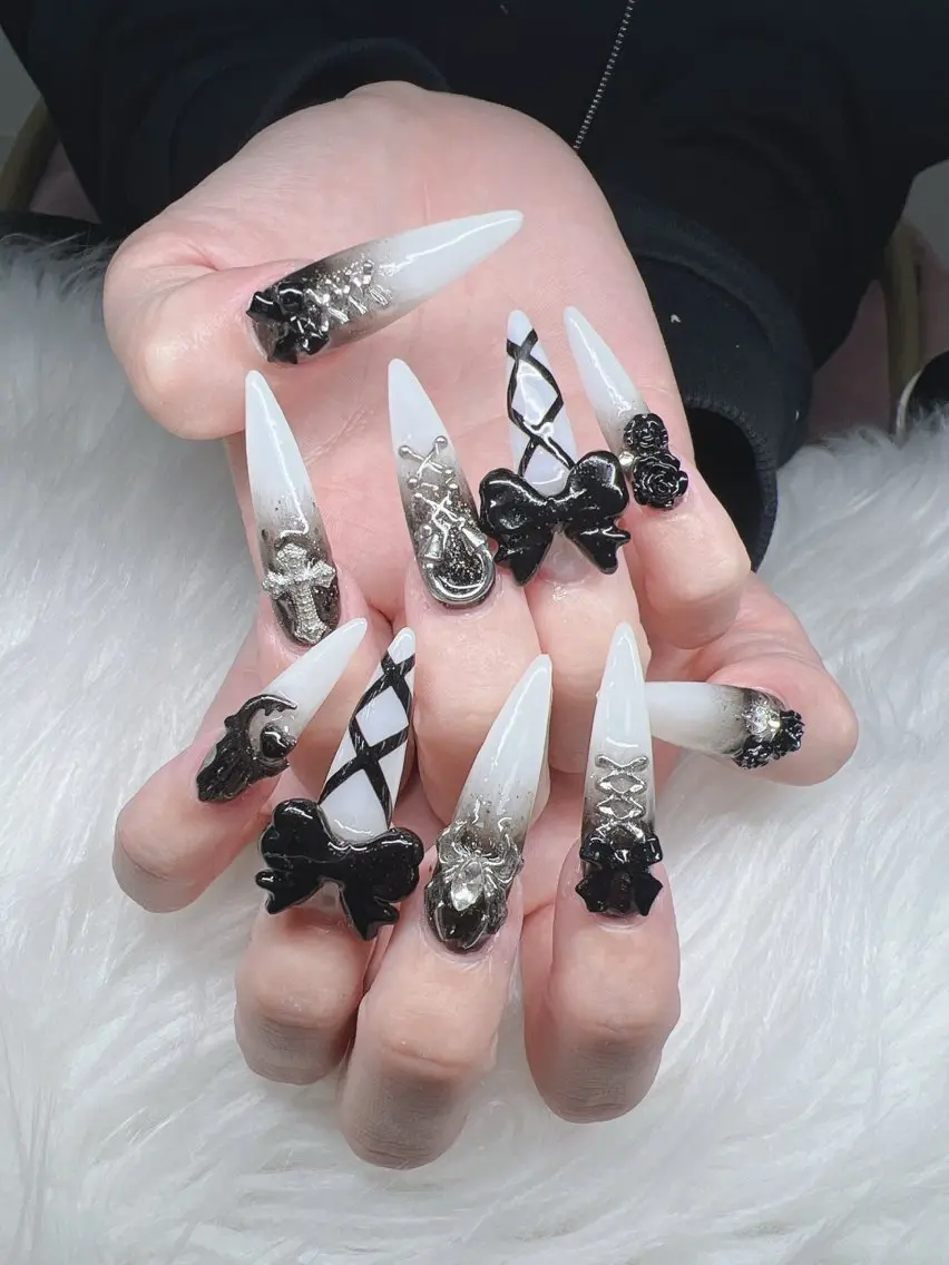 ネイル ハンドネイル Lee Nails チップ長さだし専門店のネイルデザイン