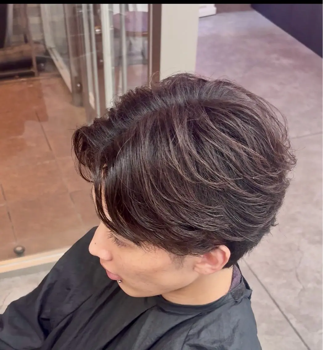 パーマ メンズ カット パーマ メンズ特化🌊/似合 わせパーマ🌊/奏音のヘアスタイル