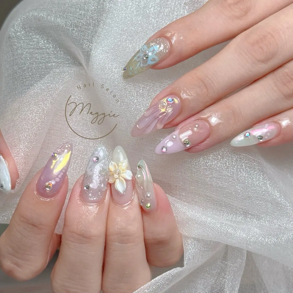 ネイル ハンドネイル Maggie Nail🦩のネイルデザイン