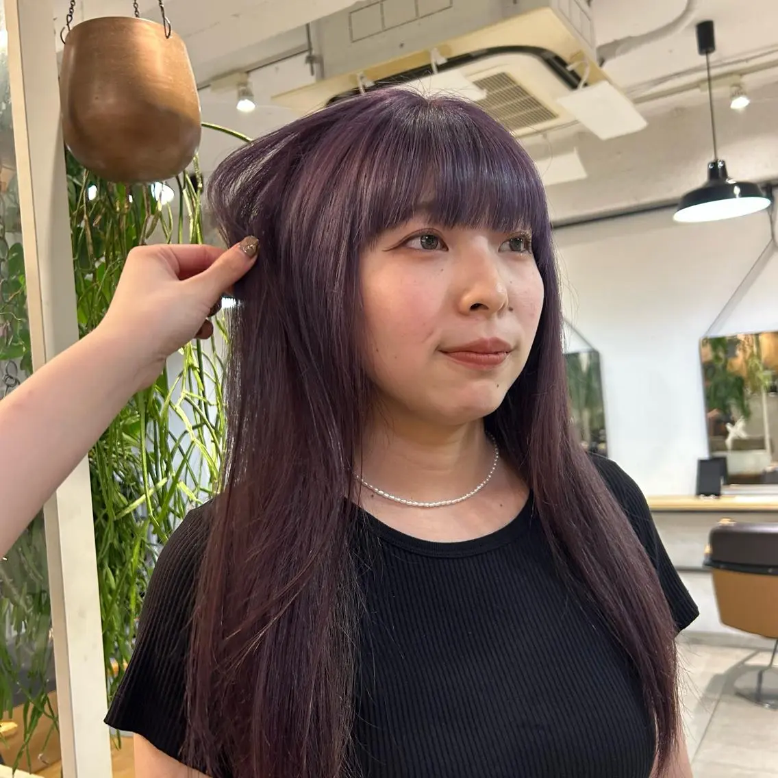 ロング カラー ラベンダーカラー ❕マンツーマン施術❕ 🍊Moemiのヘアスタイル