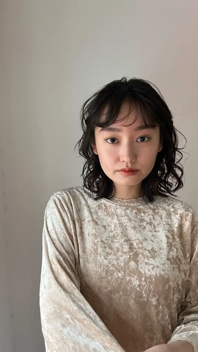 ✴︎ カット+前髪フィットパーマ ✴︎の写真