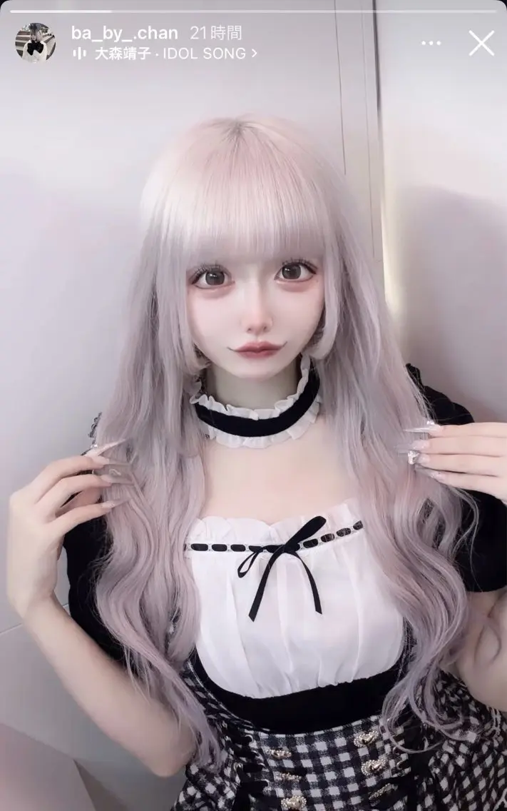 ロング カラー エクステ ヘアカラー エクステ 北沢 隆のヘアスタイル