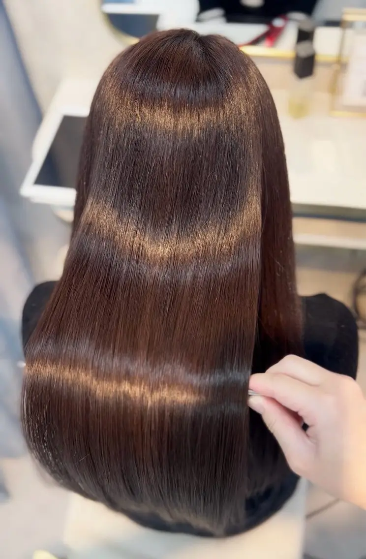 ロング 髪質改善 トリートメント HALO treatmentのヘアスタイル