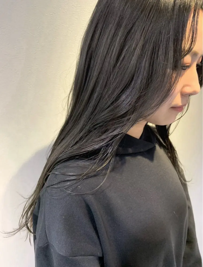 カラー ヘアカラー 畑 麻依音のヘアスタイル