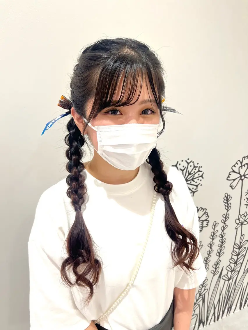 🫧🎀イベントヘアアレンジ🎀🫧 推し活にぜひ！の写真