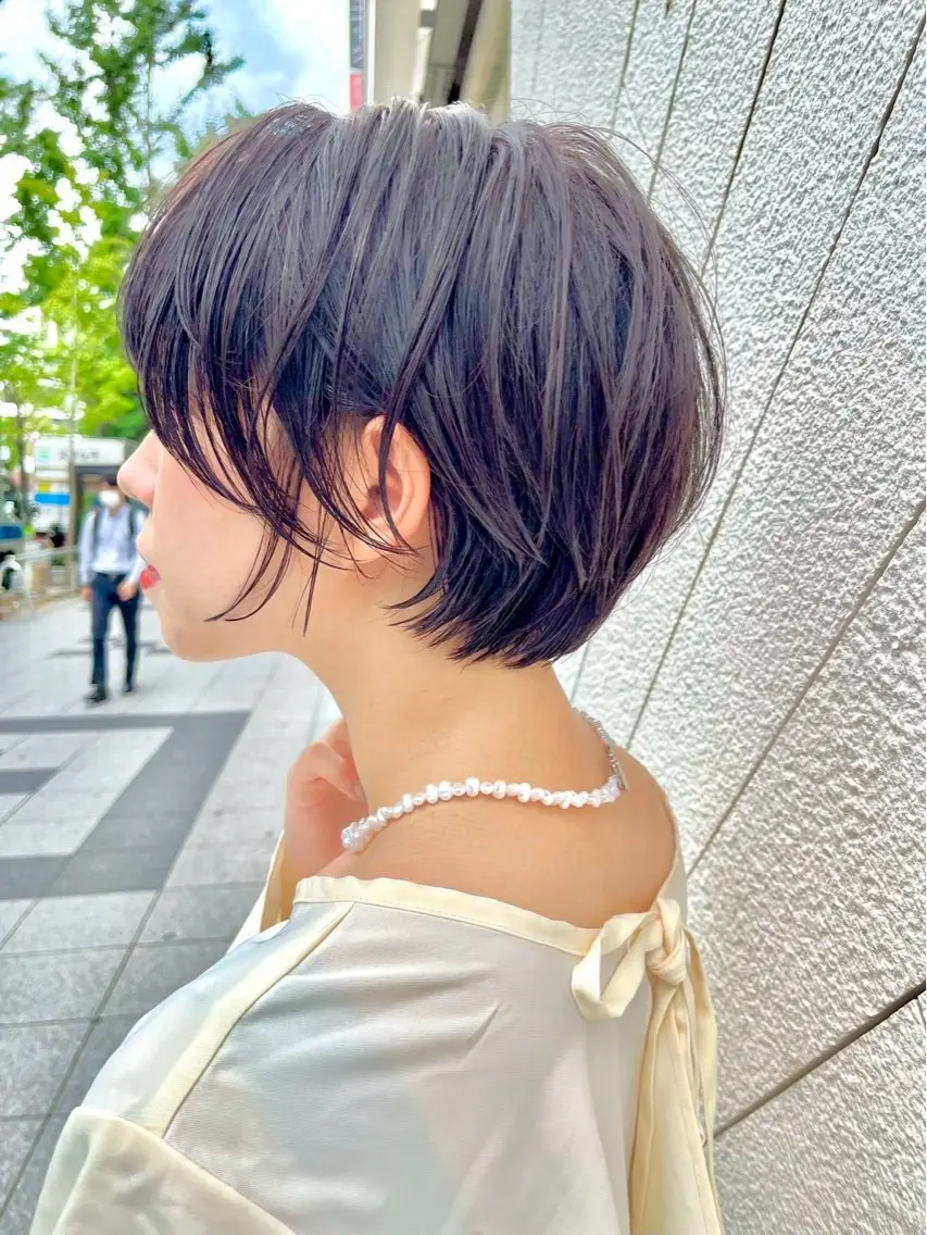 ショート 似合わせカット ショートヘア 平田七海 心斎橋のヘアスタイル