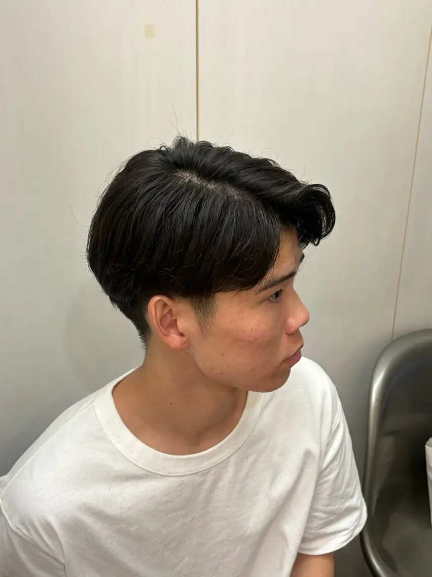 ショート メンズ 齋藤 愛翔のヘアスタイル