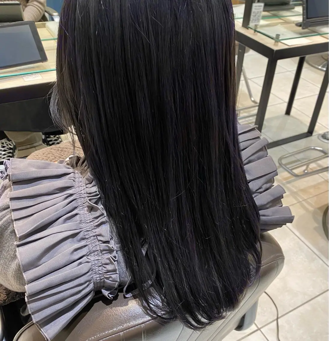 ロング カラー 韓国ヘア🍒渡辺 咲🍒のヘアスタイル