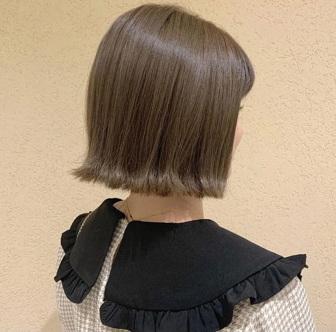 ミディアム カラー グレージュ 𝒢𝒾𝓇𝓁𝓎 ⑅ 𝓎𝓊𝓀𝒶のヘアスタイル