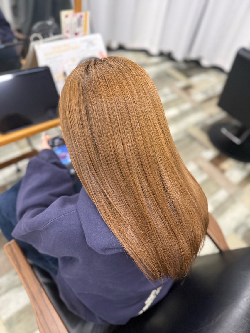 ロング ヘアカラー トリートメント WAVE/中西 広人のヘアスタイル