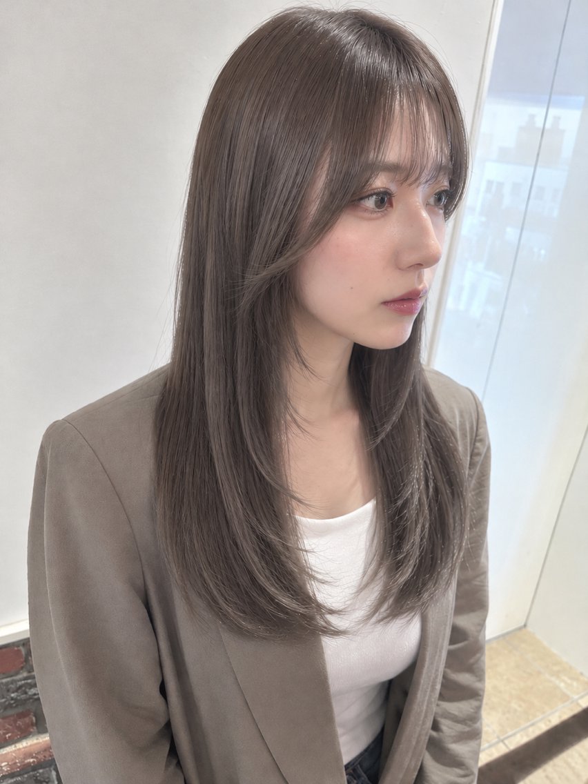 ロング 縮毛矯正 棚橋 光海のヘアスタイル
