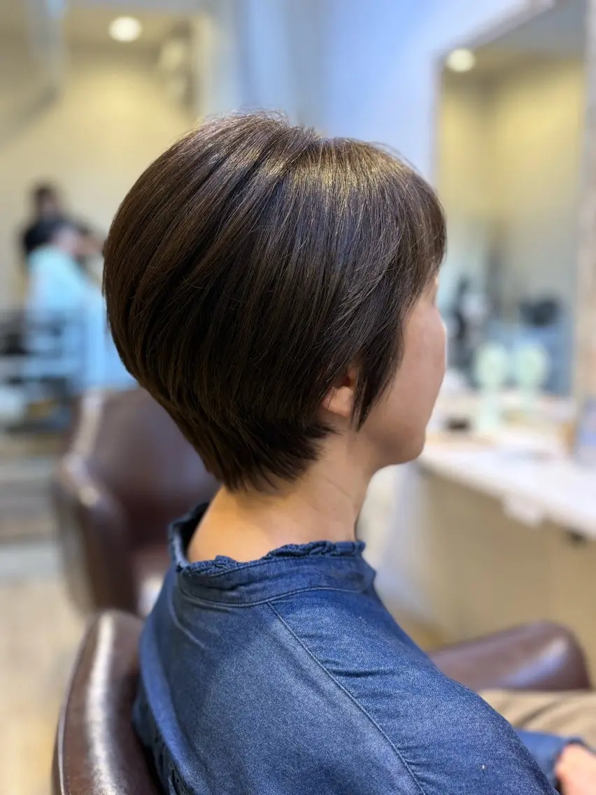 ショート カット ヘアカラー 上川畑 つかさのヘアスタイル
