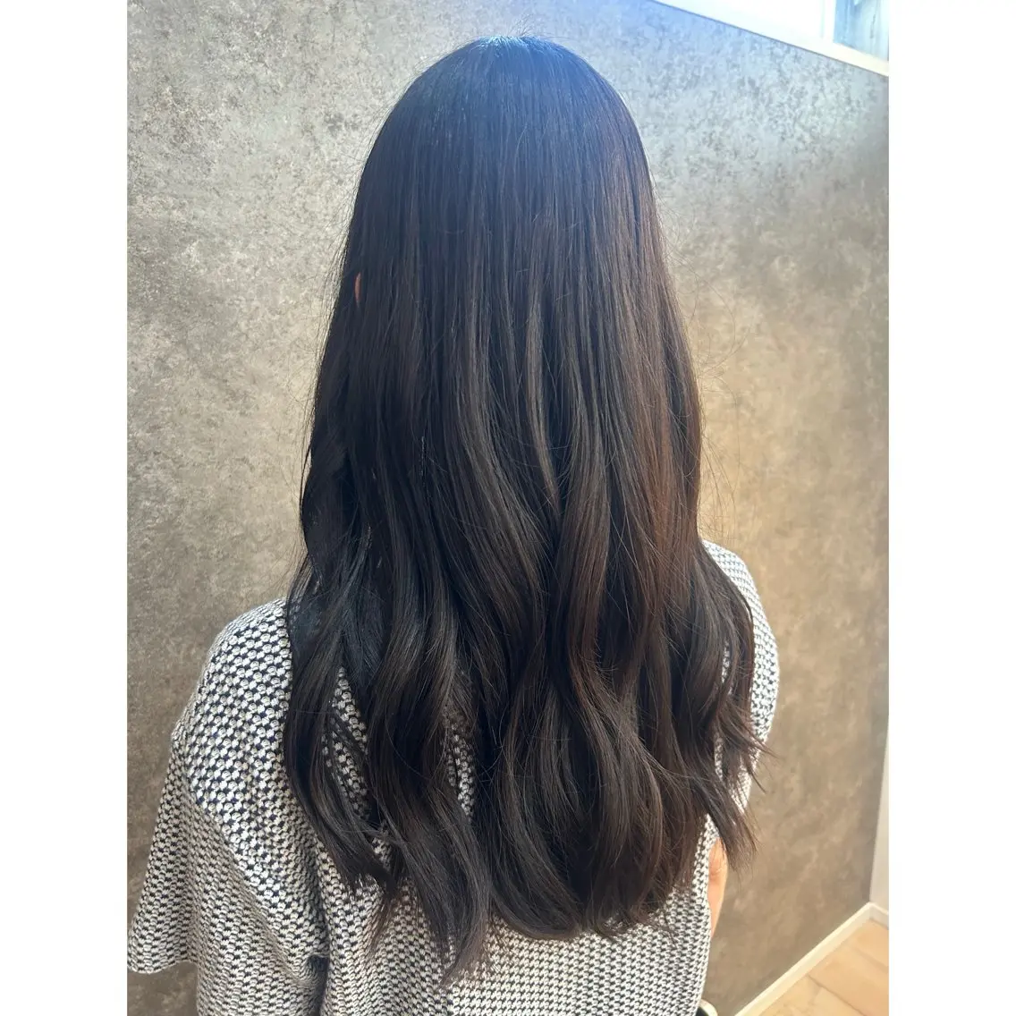ロング カラー ブラウンカラー 韓国風ヘア ヘアカラー ヘッドスパ 三木 夏穂のヘアスタイル