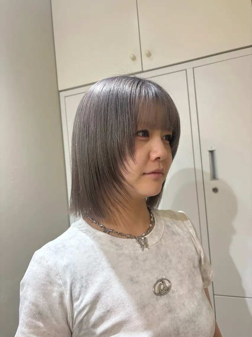 ショート ヘアカラー Hana🌼 /池袋/透明感カラーのヘアスタイル