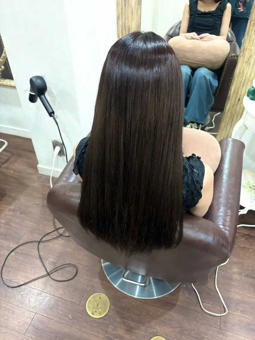 ロング カラー よしだ まゆこのヘアスタイル