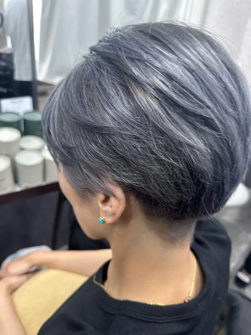 ショート エンゼルス美容室斉間 圭司のヘアスタイル