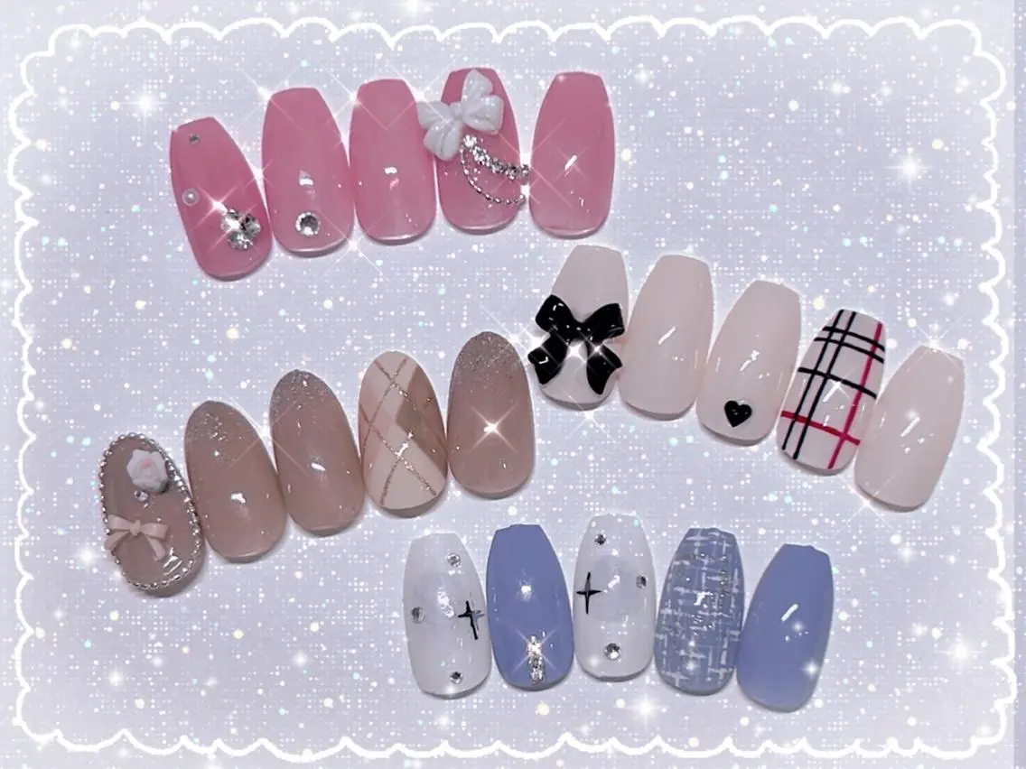 ネイル アートネイル parispink メロのネイルデザイン