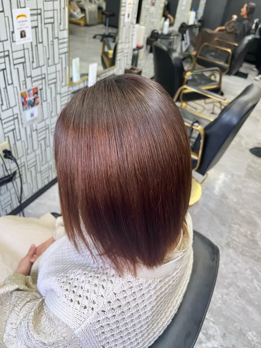 ミディアム 池田 亮雅のヘアスタイル