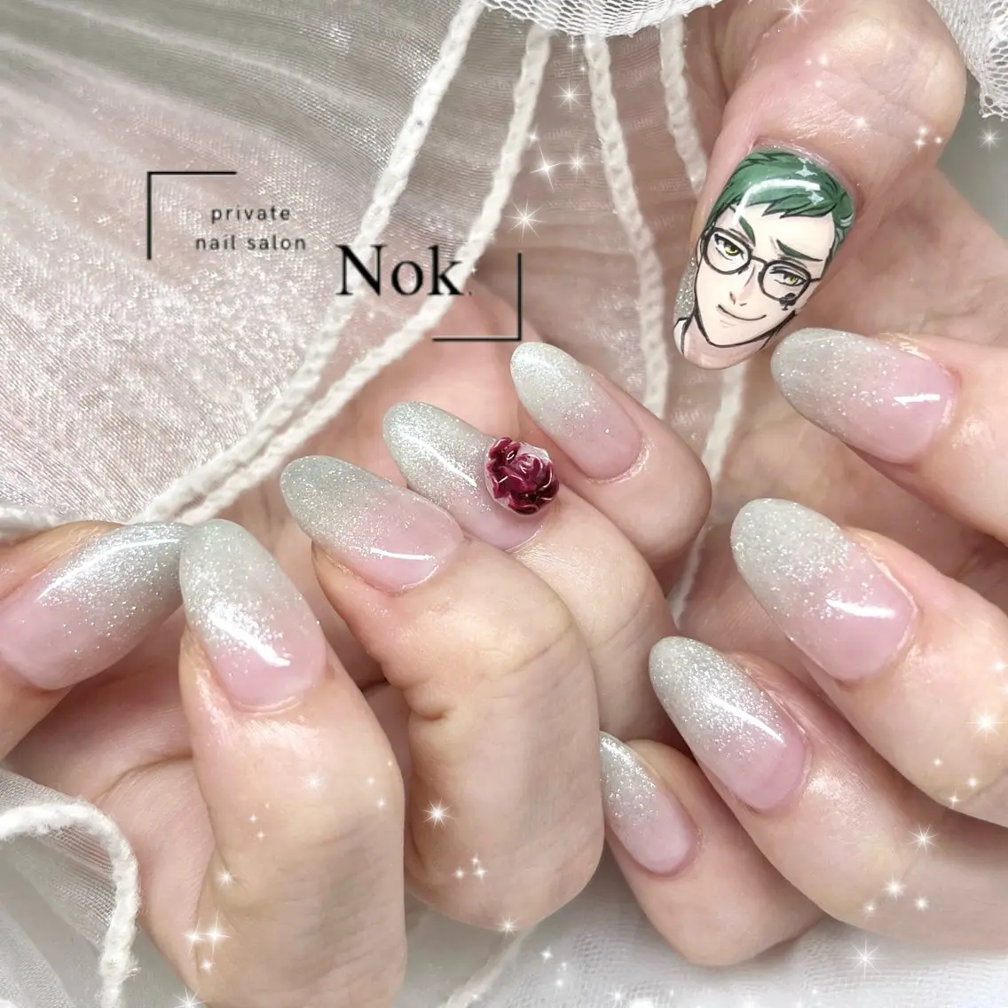 ネイル ハンドネイル 池袋痛ネイル Nok. 渡辺のネイルデザイン