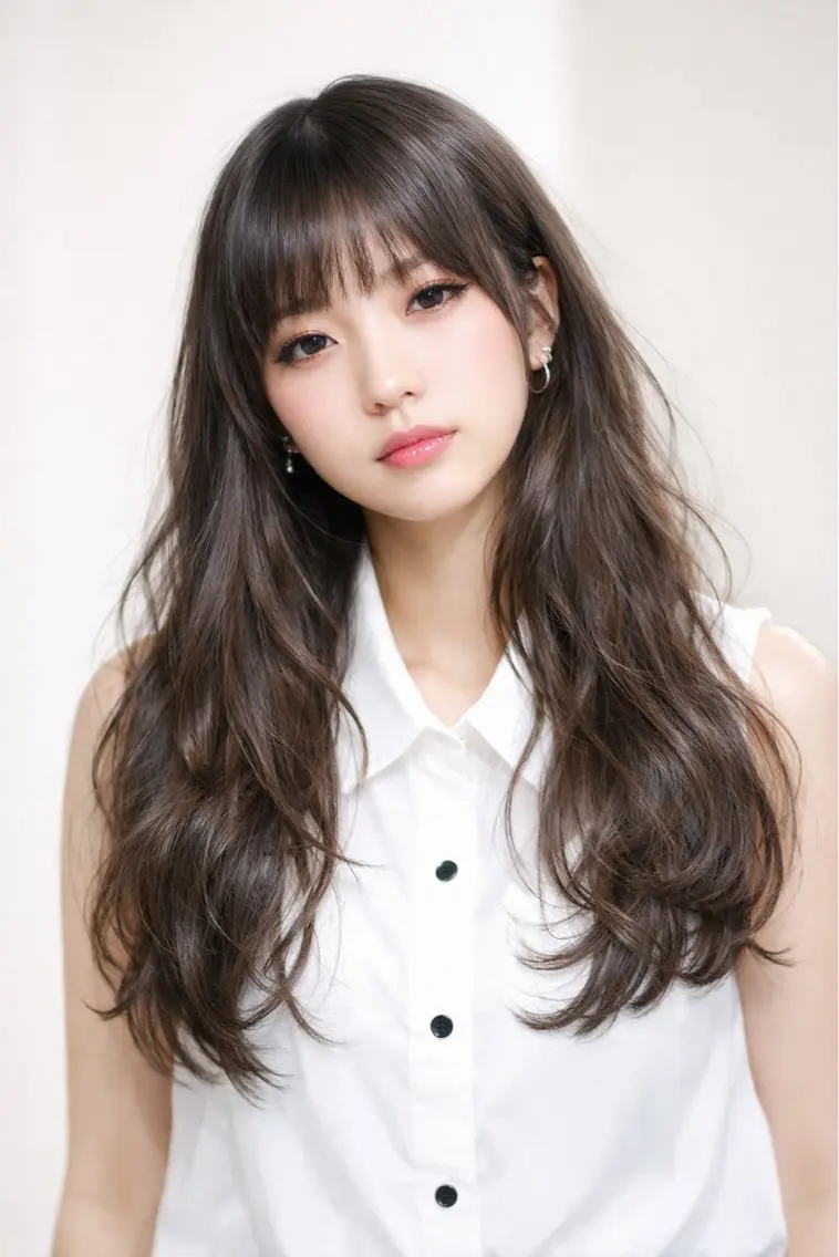 ロング カット 金子 直樹のヘアスタイル