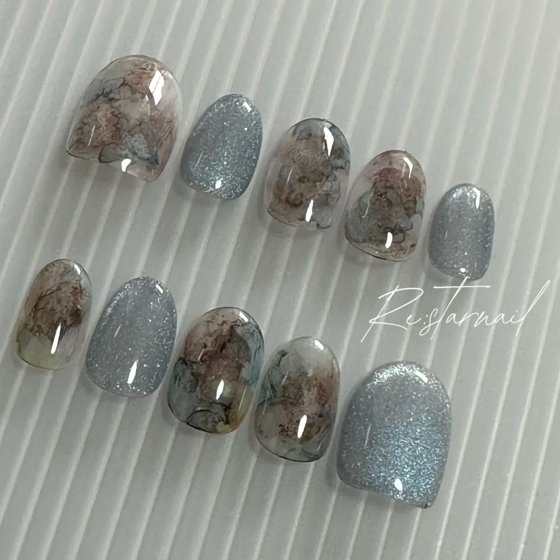 オーダーネイルチップ♡種類豊富！自爪風のショートからロングまであります！サイズを計測しぴったりのチップを作れますの写真