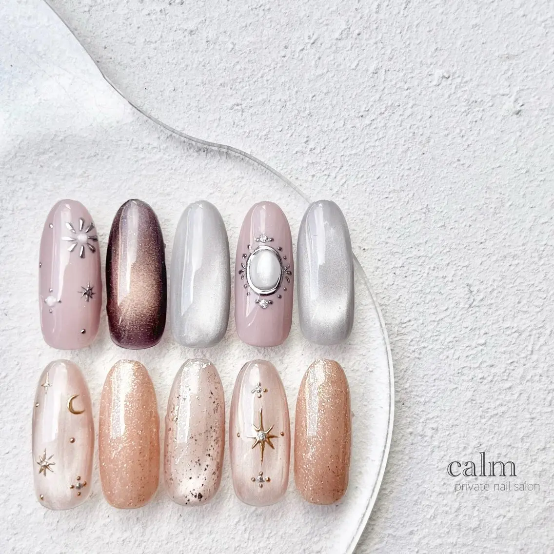 ネイル ハンドネイル calm 〔ｶｰﾑ〕のネイルデザイン