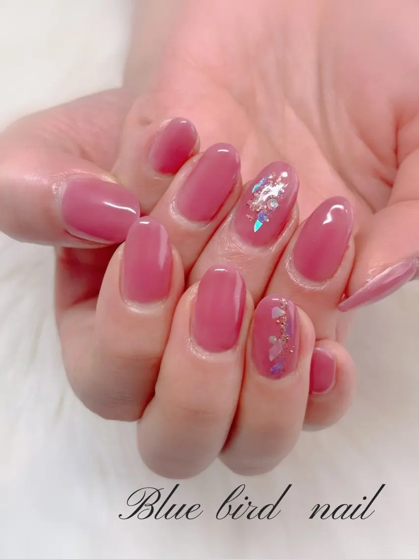 ネイル ハンドネイル Blue bird  nailのネイルデザイン