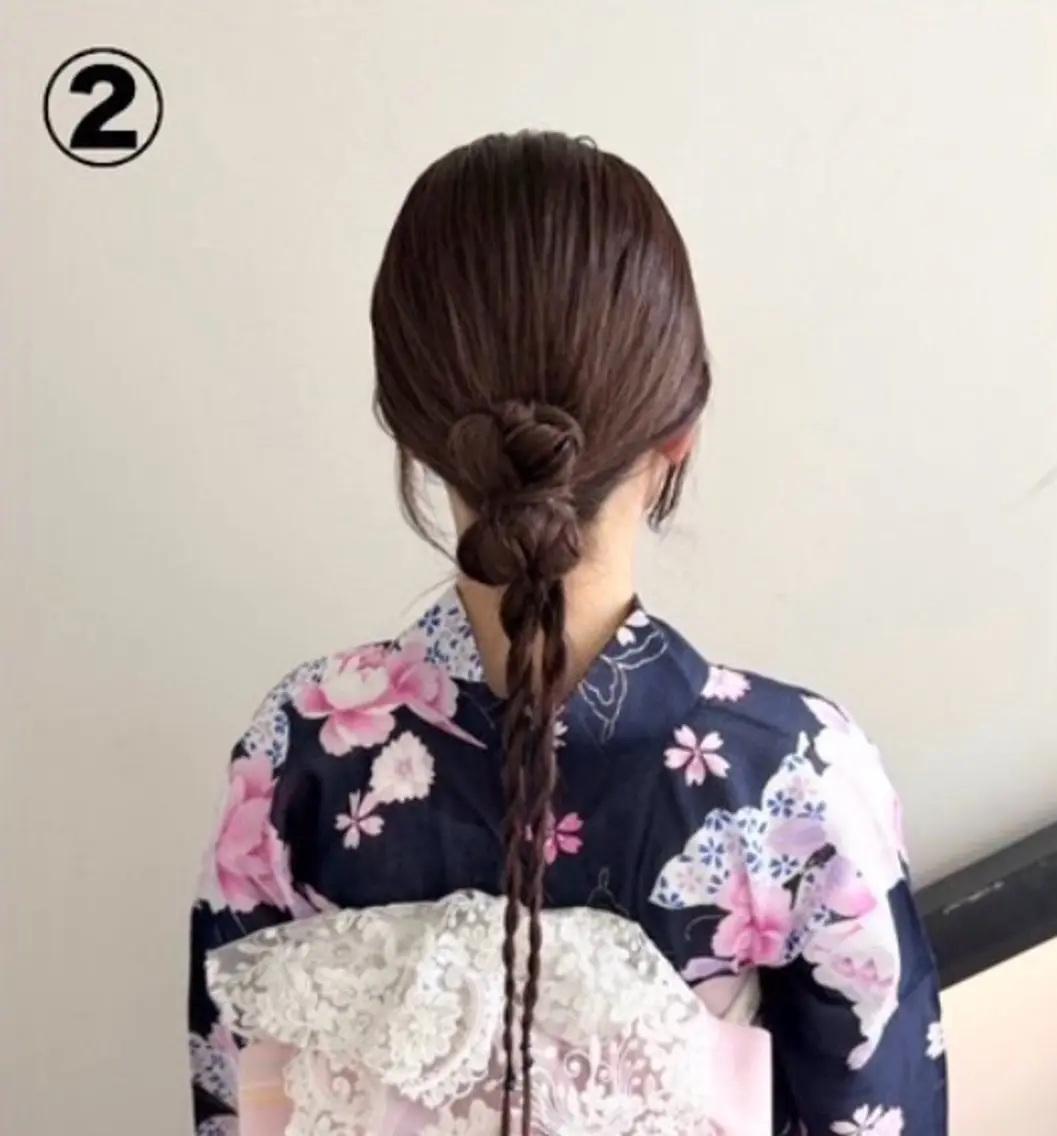 ロング ヘアアレンジ 成人式 顔周りカット ハイライト 髪質改善 韓国風ヘア 暖色カラー/ パリジェンヌ💟みくのヘアスタイル