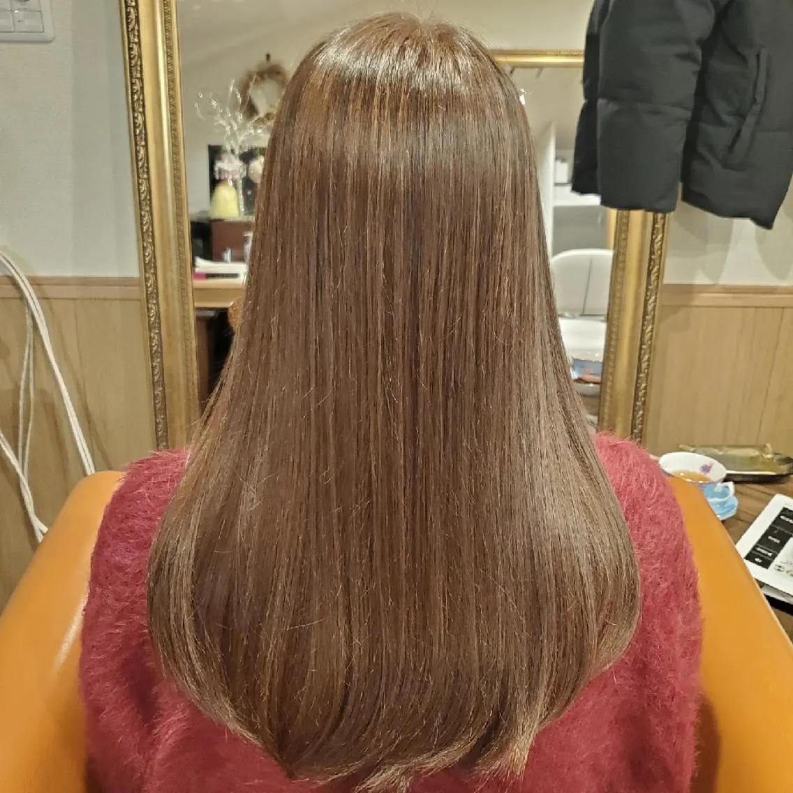 ロング カラー アディクシーカラー 外国人風カラー トリートメント 酸熱トリートメント spa hair ark 富井直美のヘアスタイル