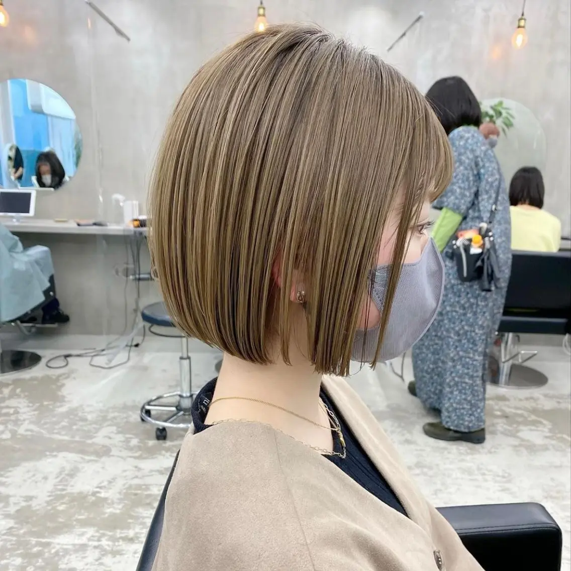 ショート カラー 華 /ショート/ボブのヘアスタイル