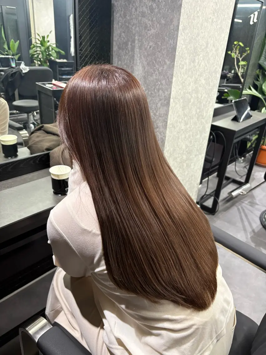 【毛髪強化トリートメント付き！】カット+カラー+3stepトリートメント💫の写真
