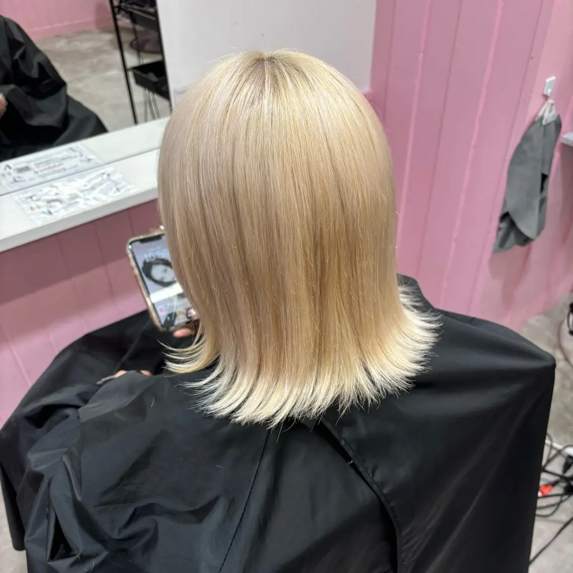 ミディアム カラー メイ ☪️のヘアスタイル