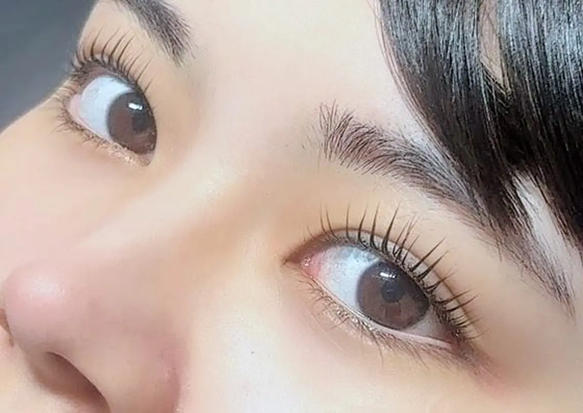口コミ価格【目力抜群】上下💜‪/パリジェンヌラッシュリフト＋長持ちUPケア付きの写真