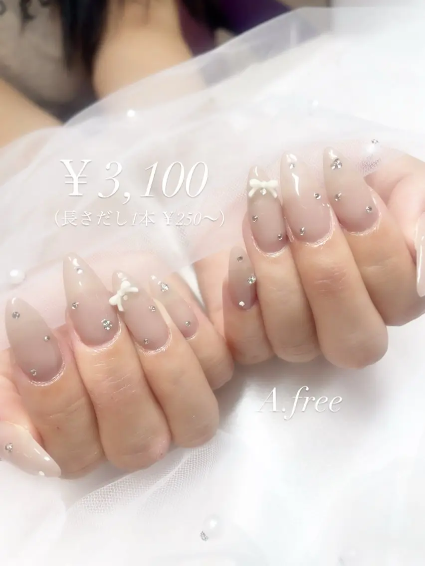 ネイル ジェルネイル A.free✧*｡ アレルギー対応✧*｡のネイルデザイン