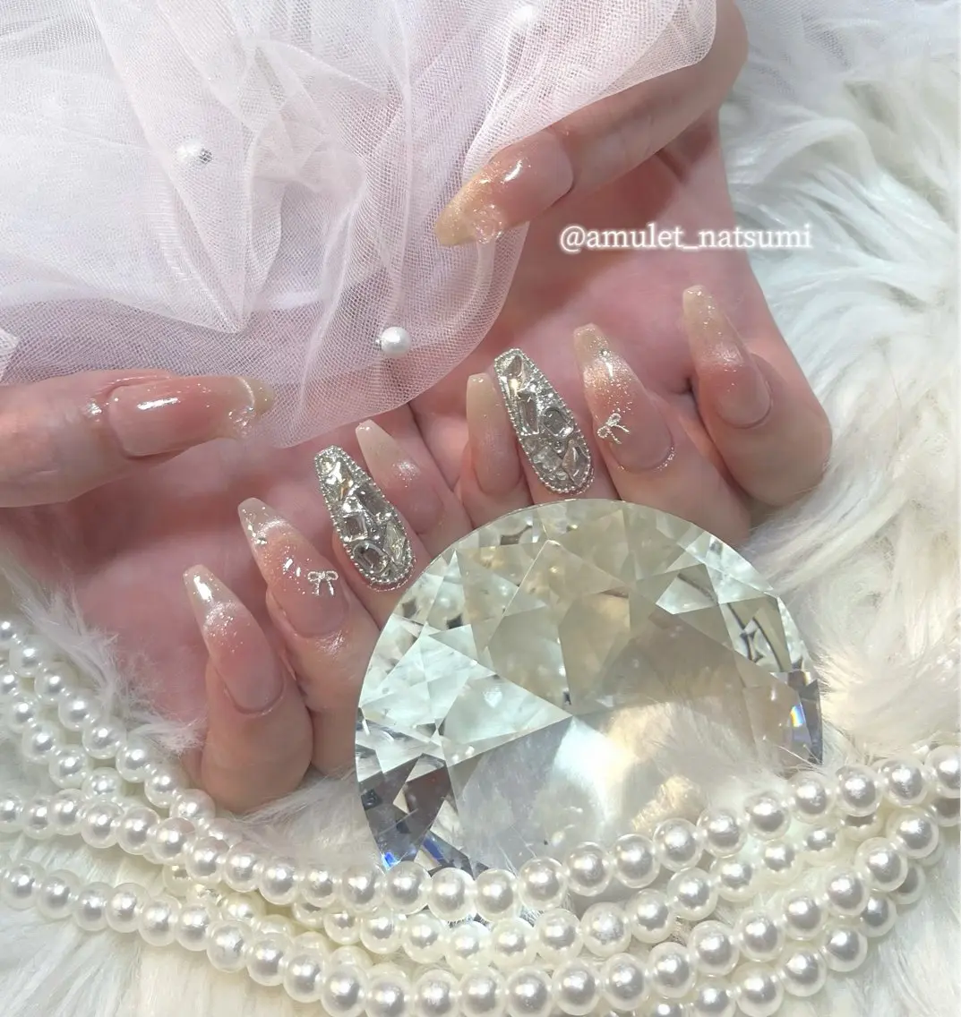 🎀10本やり放題チップ長さだしパーツ込み🎀🪄（他店オフ＋¥1000）の写真